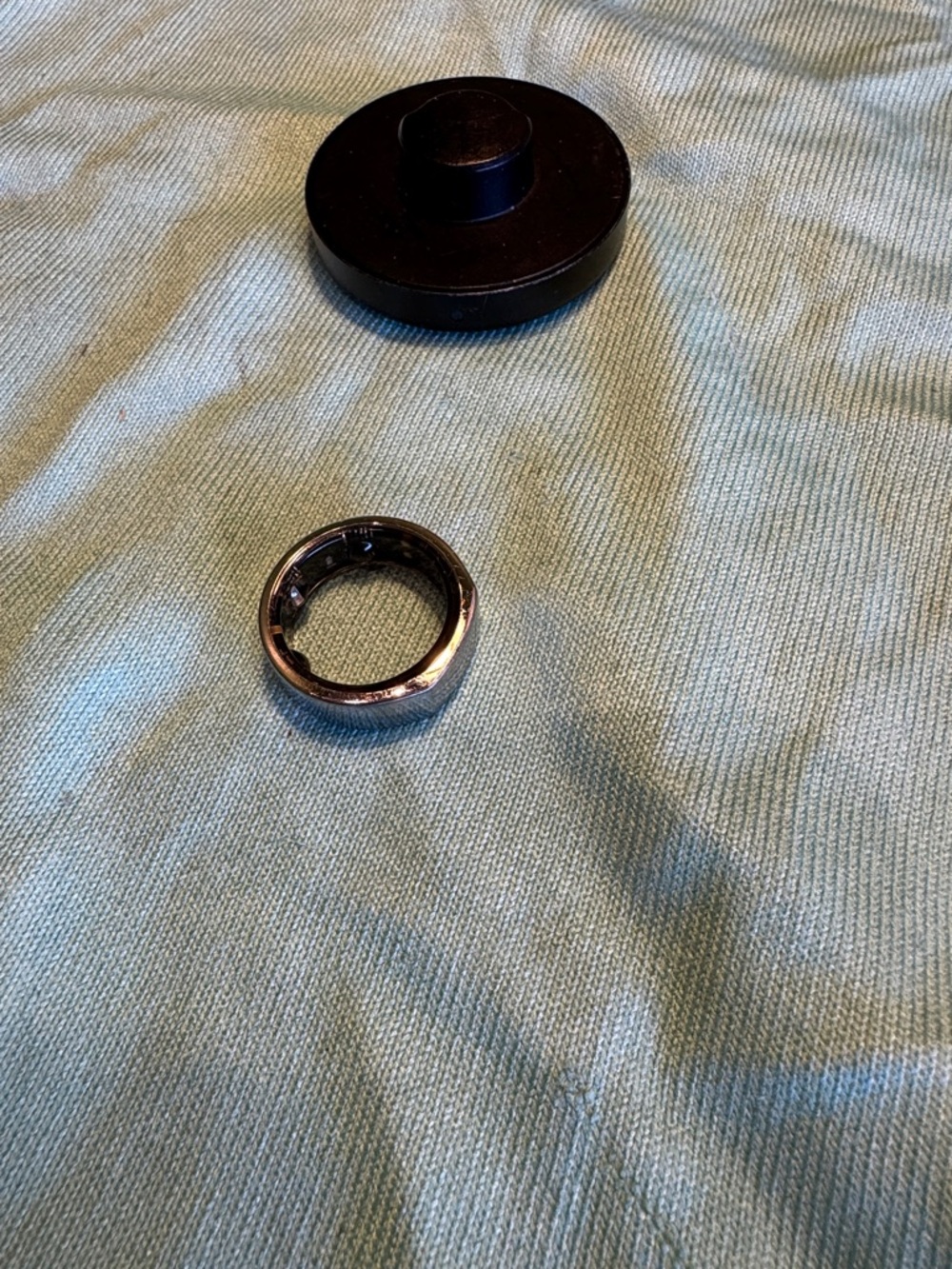 Oura Heritage Silver Size 9 Smart Ring